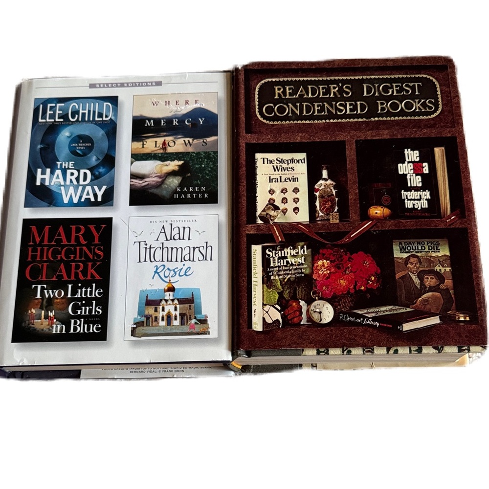 Reader’s Digest set of two Condensed Books Collection